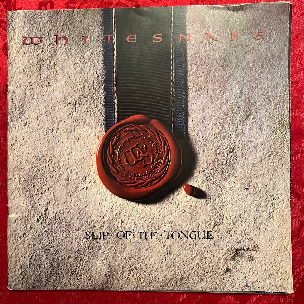 Whitesnake 1990 Slip of the Tongue Concert Tour Program Book